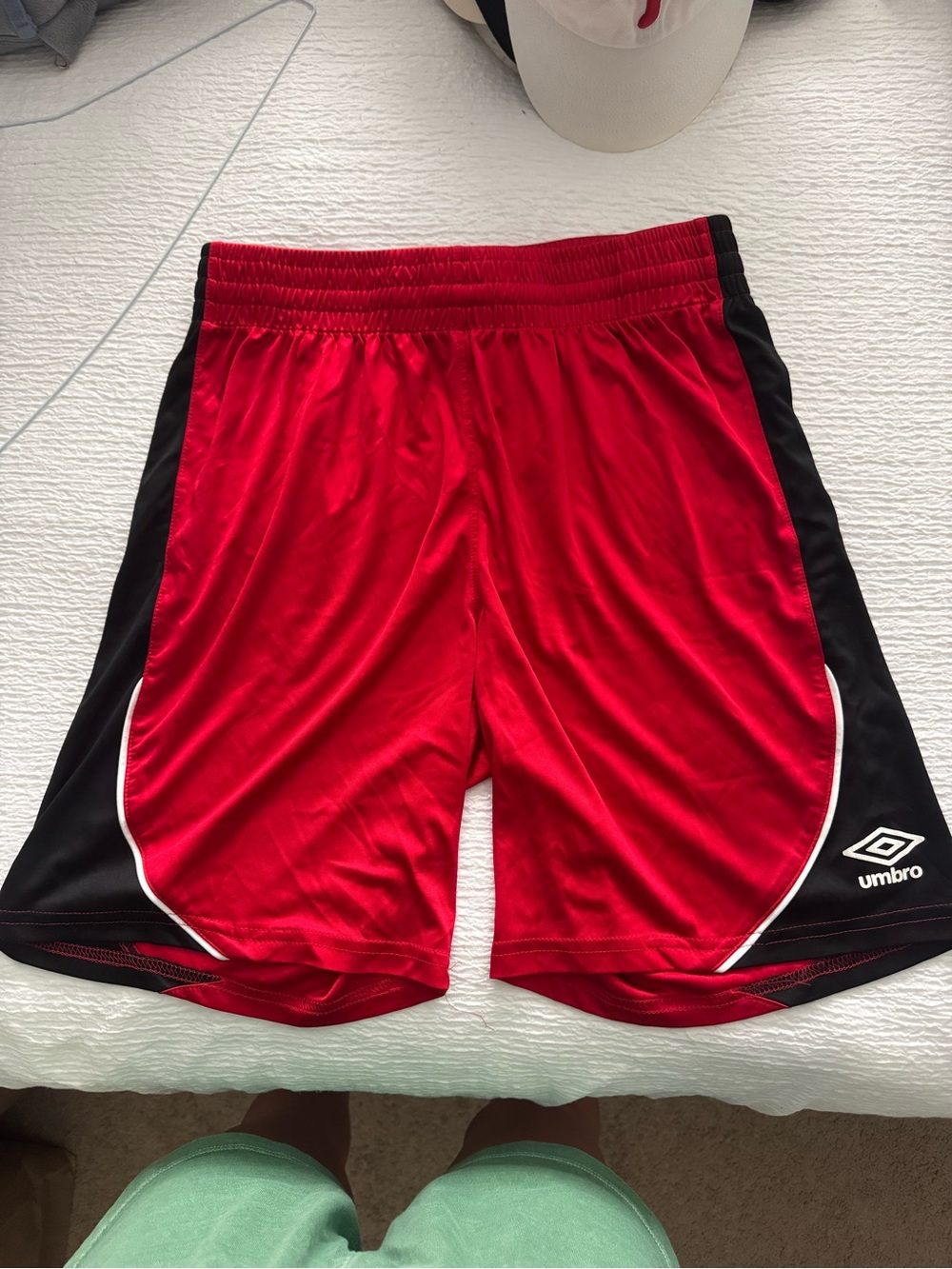 Umbro Men’s Red Performance Shorts